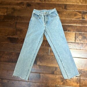 J Galt/Brandy Melville light blue jeans